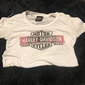 Harley Burn out tee